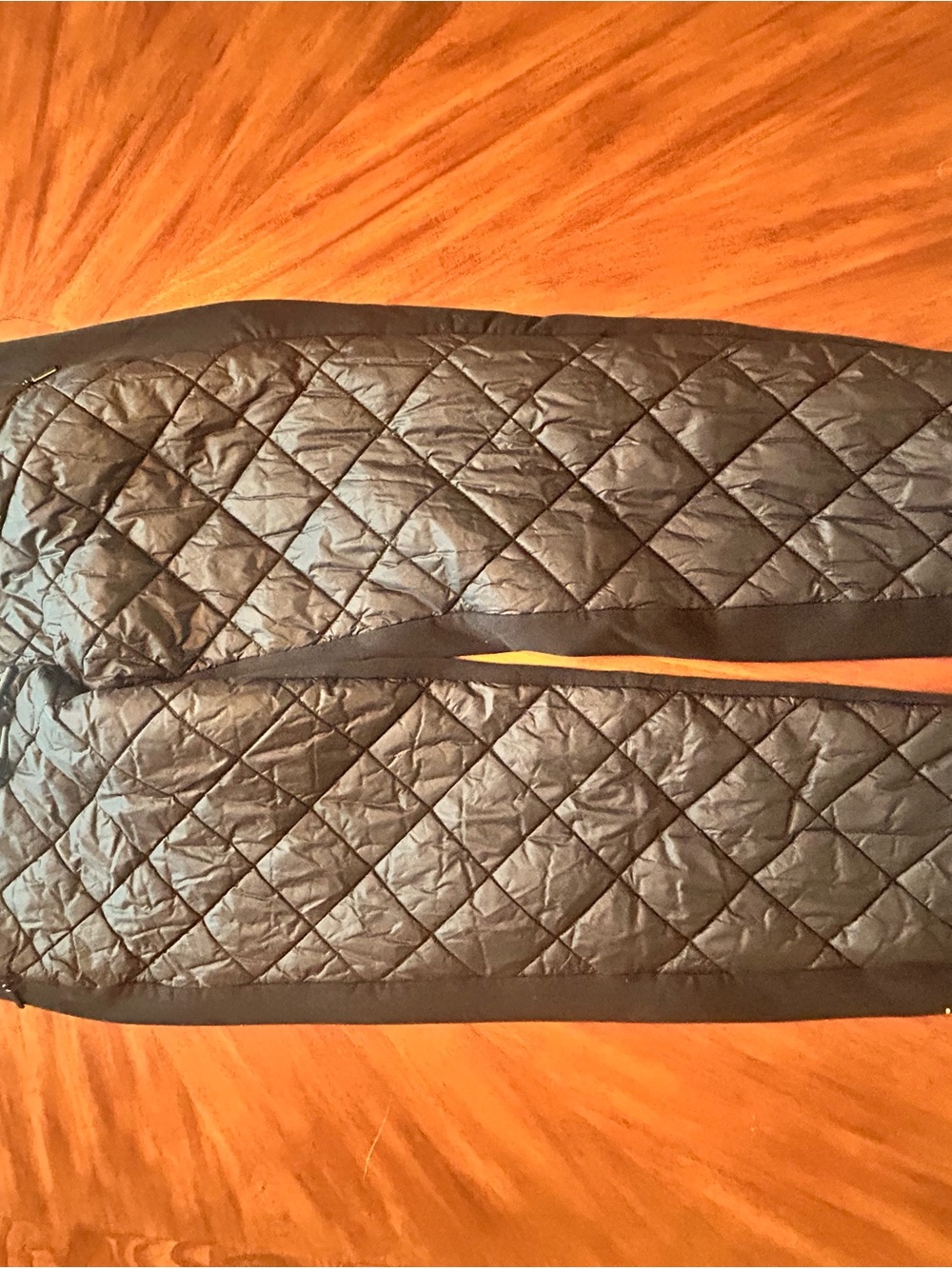 Baleaf Black Quilted Joggers